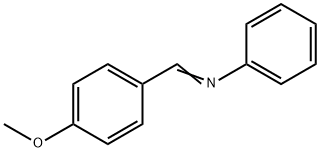 N-(4-METHOXYBENZYLIDENE)ANILINE Struktur
