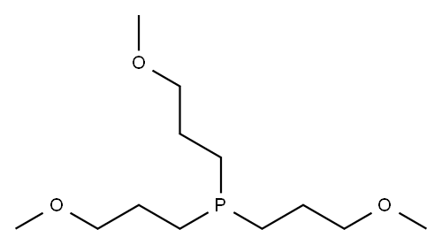 TRIS(3-METHOXYPROPYL)PHOSPHINE Structure