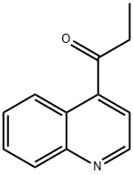 1-(キノリン-4-イル)プロパン-1-オン 化学構造式