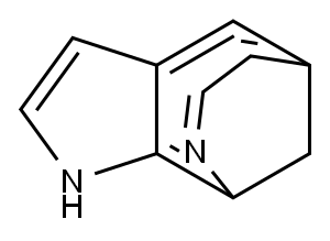 5,9-Methano-1H-pyrrolo[2,3-c]azocine(9CI) 结构式