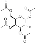 1,3,4,6-TETRA-O-ACETYL-2-DEOXY-2-FLUORO-ALPHA-D-GALACTOPYRANOSE Structure