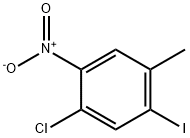 1-CHLORO-5-IODO-4-METHYL-2-NITROBENZENE, 83706-53-0, 结构式