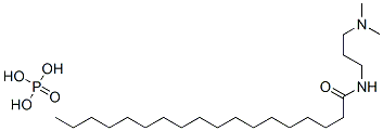 N-[3-(ジメチルアミノ)プロピル]オクタデカンアミド/りん酸 化学構造式