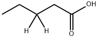 PENTANOIC-3,3-D2 ACID Struktur