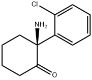 S-(-)-Norketamine Structure