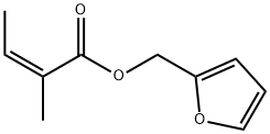 2-furylmethyl 2-methylcrotonate Structure