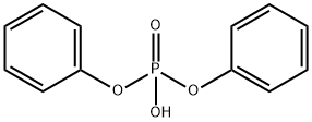 Diphenyl phosphate Struktur