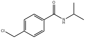 4-(chloromethyl)-N-(isopropyl)benzamide Structure