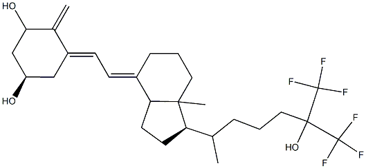 氟骨三醇, 83805-11-2, 结构式
