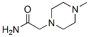 1-Piperazineacetamide,4-methyl-(9CI) Structure