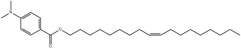 oleyl 4-(dimethylamino)benzoate 结构式