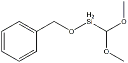 dimethoxymethyl(phenylmethoxy)silane Structure