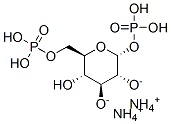 α-D-グルコピラノース1,6-ビスりん酸/アンモニア,(1:2) 化学構造式