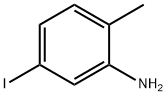 5-碘-2-甲基苯胺 结构式