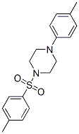 1-(p-tolyl)-4-(p-tolylsulphonyl)piperazine Structure