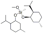 [1R-(1alpha,(1R*,2S*,5R*),2beta,5alpha)]-bis[[2-isopropyl-5-methylcyclohexyl]oxy]methoxymethylsilane Structure