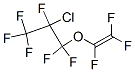 2-クロロ-1,1,1,2,3,3-ヘキサフルオロ-3-[(トリフルオロエテニル)オキシ]プロパン 化学構造式