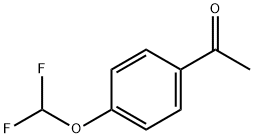 4'-ジフルオロメトキシアセトフェノン 化学構造式