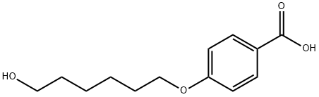 4-(6-HYDROXYHEXYLOXY)BENZOIC ACID Struktur