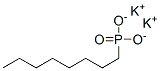 potassium octyl phosphonate Structure