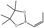 4,4,5,5-Tetramethyl-2-((Z)-1-propenyl)-1,3,2-dioxaborolane Structure