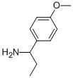 1-(4-甲氧基苯基)-1-丙胺, 83948-35-0, 结构式