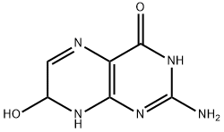 4(1H)-Pteridinone,2-amino-7,8-dihydro-7-hydroxy-(9CI) Structure