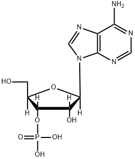 腺苷-3'-磷酸 结构式