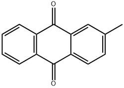 2-メチルアントラキノン 化学構造式