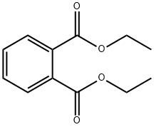 フタル酸 ジエチル 化学構造式
