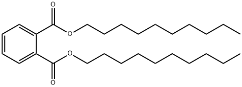 Didecyl phthalate Struktur