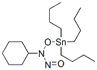 N-nitroso-N-[(tributylstannyl)oxy]cyclohexylamine Structure