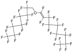 heptadecafluoro-1-[(2,2,3,3,4,4,5,5,6,6,7,7,8,8,8-pentadecafluorooctyl)oxy]nonene Structure