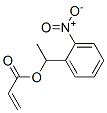 1-(2-nitrophenyl)ethyl acrylate Structure
