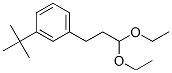 (3-tert-butyl)-1-(3,3-diethoxypropyl)benzene Structure