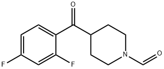 4-(2,4-DIFLUORO-BENZOYL)-PIPERIDINE-1-CARBALDEHYDE, 84162-80-1, 结构式