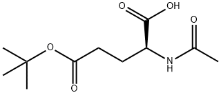N-乙酰基-L-谷氨酸 5-叔丁酯, 84192-88-1, 结构式