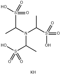 1,1',1''-次氮基三乙基磺酸三钾盐 结构式