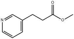 3-(3-吡啶)丙酸甲酯 结构式