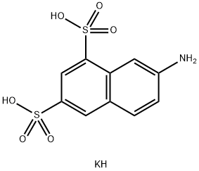 7-AMINO-1,3-NAPHTHALENEDISULFONIC ACID MONOPOTASSIUM SALT Struktur