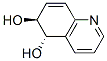 5,6-Quinolinediol, 5,6-dihydro-, trans- Structure