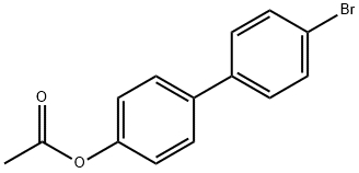 4-乙酰氧基-4’-溴代联苯, 84244-98-4, 结构式