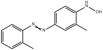 Hydroxylamine, N-(4-(o-tolylazo)-o-tolyl)- 结构式