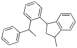 1-methyl-3-[(1-phenylethyl)phenyl]indan Structure