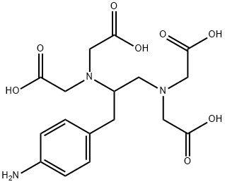 氨基苄基-EDTA 结构式
