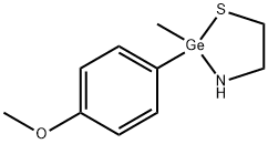 1,3,2-Thiazagermolidine, 2-(p-methoxyphenyl)-2-methyl- Structure