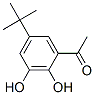 Ethanone, 1-[5-(1,1-dimethylethyl)-2,3-dihydroxyphenyl]- (9CI) Structure