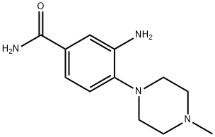 3-AMINO-4-(4-METHYL-PIPERAZIN-1-YL)-BENZAMIDE Structure