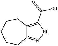 2,4,5,6,7,8-Hexahydrocyclohepta[c]pyrazole-3-carboxylicacid Structure