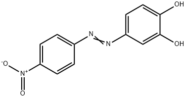 4-(4-NITROPHENYLAZO)CATECHOL Struktur